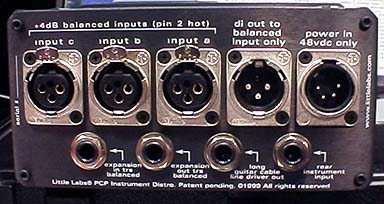 PCP Instrument Distro back