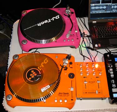 Candy Coated Turntables