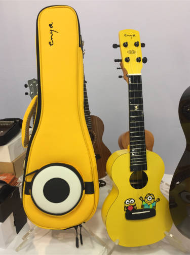 Enya Music ukulele and case