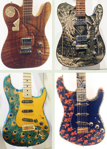 Fender Custom Shop guitars